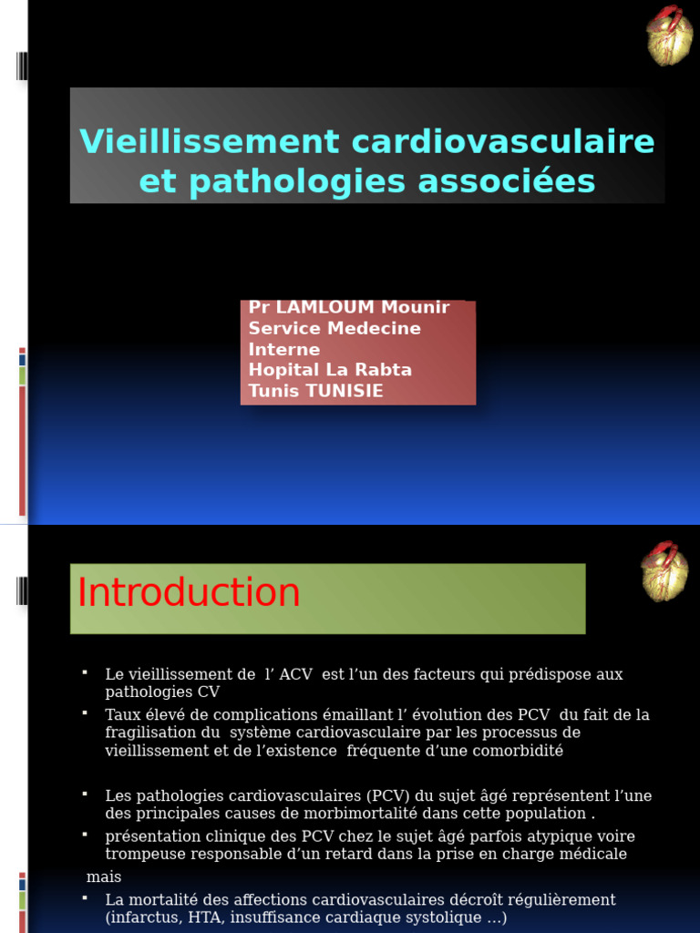 Viellissement Cardiaque (1) | PDF | Hypertension artérielle ...