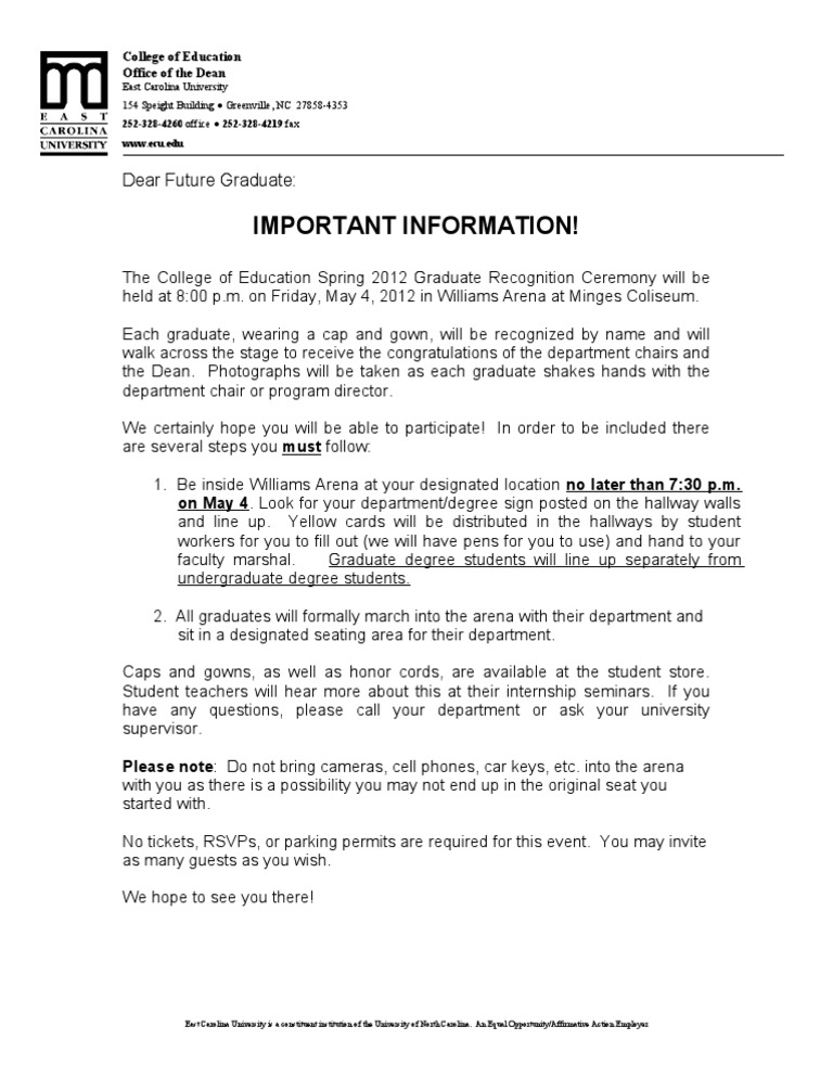 Information Letter | PDF | Career & Growth | Business