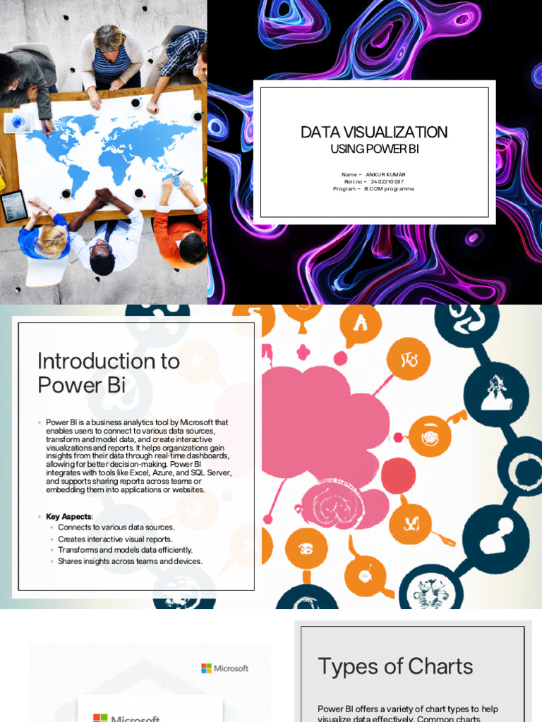 Power BI Chart Types Overview | PDF | Visualization (Graphics) | Computing