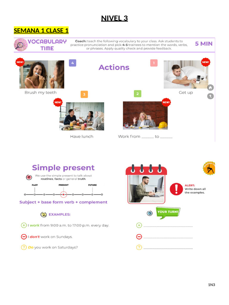 Nivel 3 Ingles | PDF