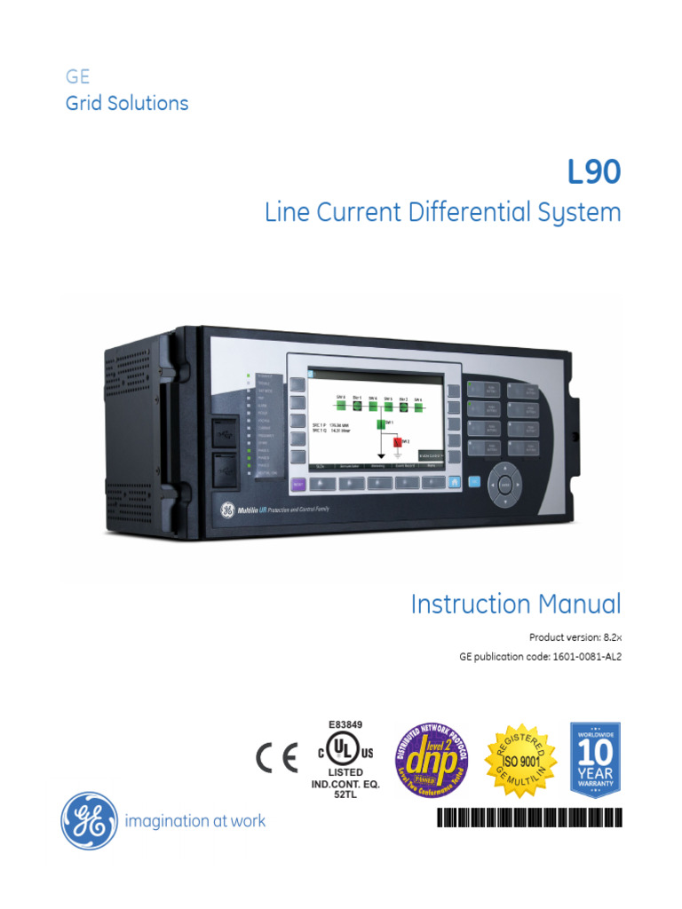 L90 Line Current Differential Manual | PDF | Electronics | Electrical ...