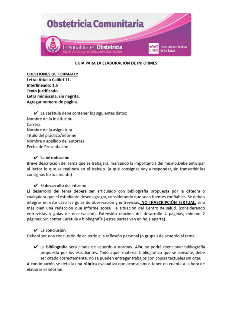 Citas y Carátula en Informes | PDF | Bibliografía