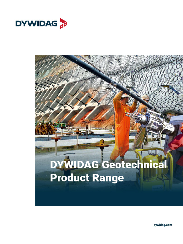 DYWIDAG Geotechnical Product Overview | PDF | Deep Foundation ...