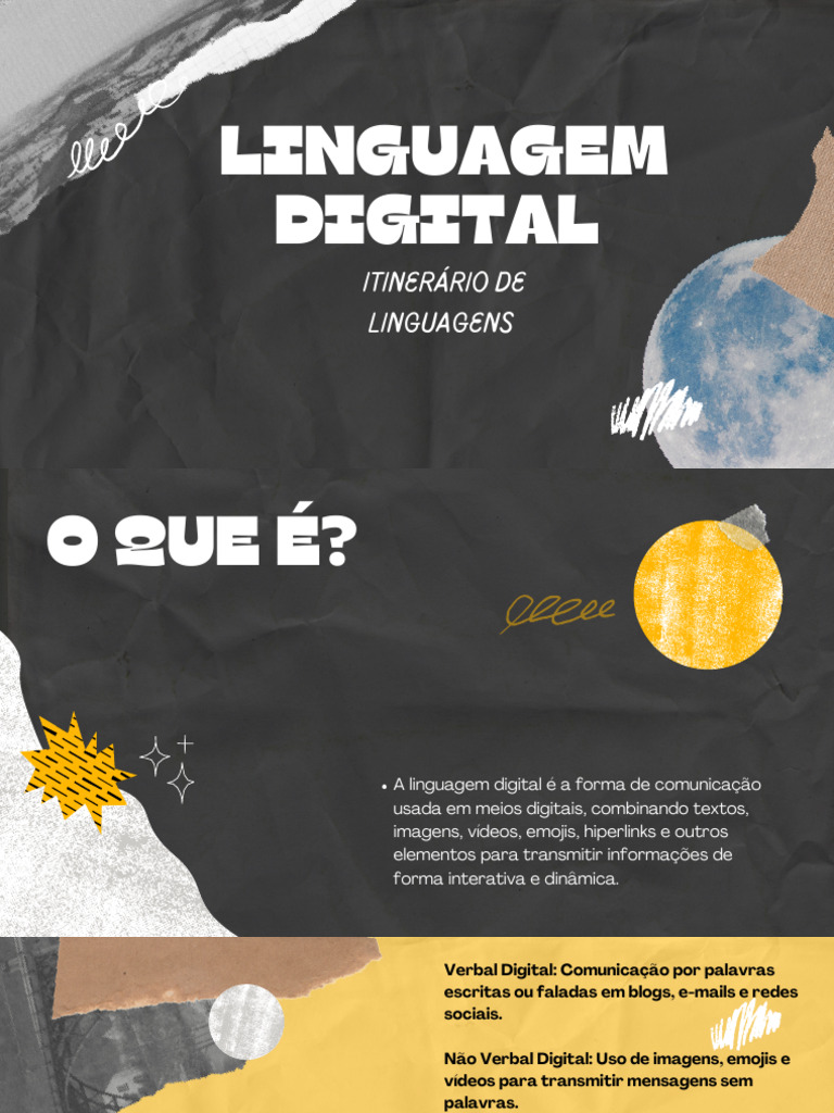 Linguagem Digital e Sustentabilidade | PDF