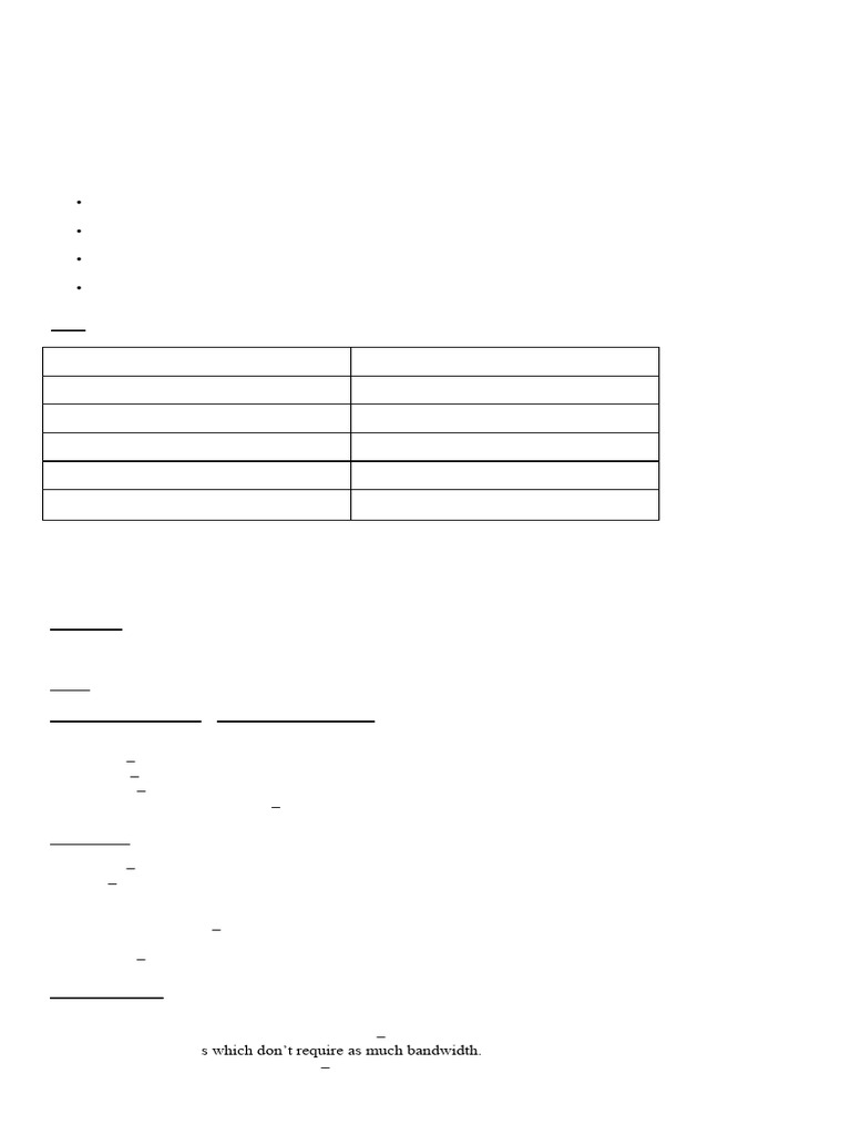 Hardware and Specification Notes To Print | PDF | Usb | Computer Hardware