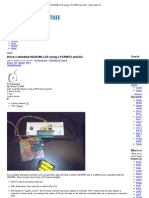 Drive A Standard HD44780 LCD Using A PCF8574 and I2C