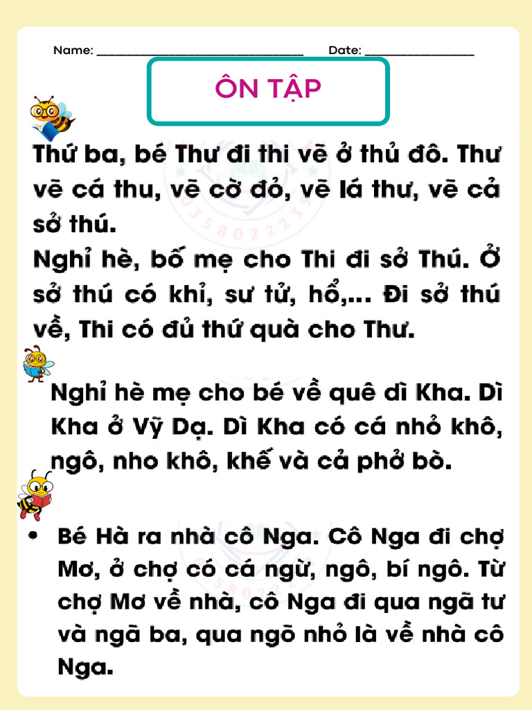 Ôn Tập Th - Nh - Ch -Ph | PDF