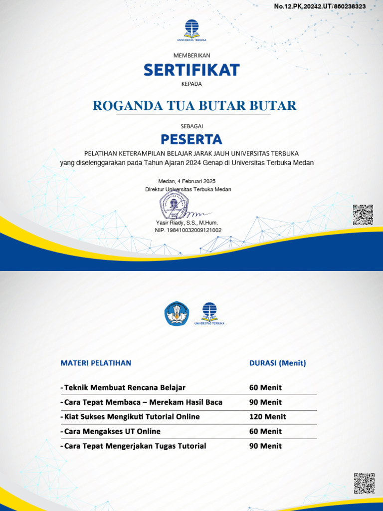Roganda Tua Butar Butar 2024 UT Medan | PDF