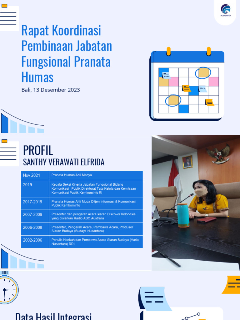Rapat Koordinasi Pranata Humas 2023 | PDF