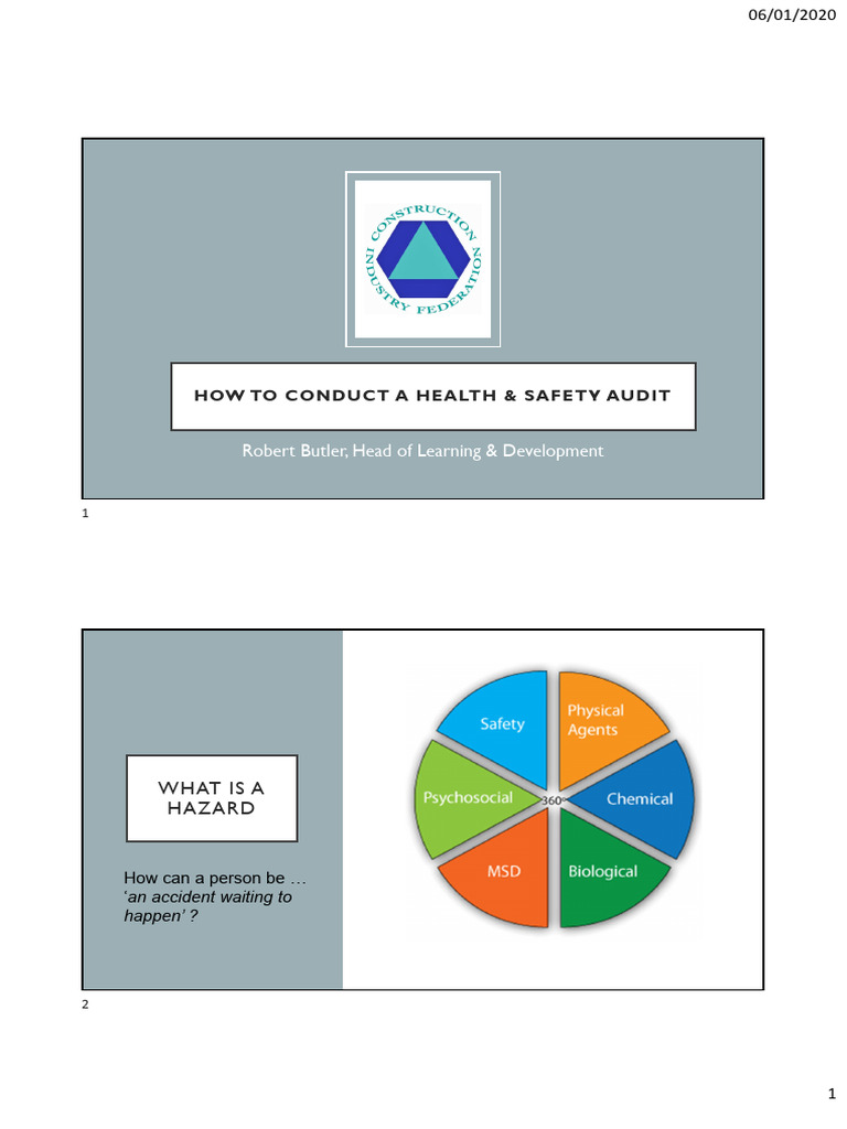 Conducting Effective Safety Audits | PDF | Occupational Safety And ...
