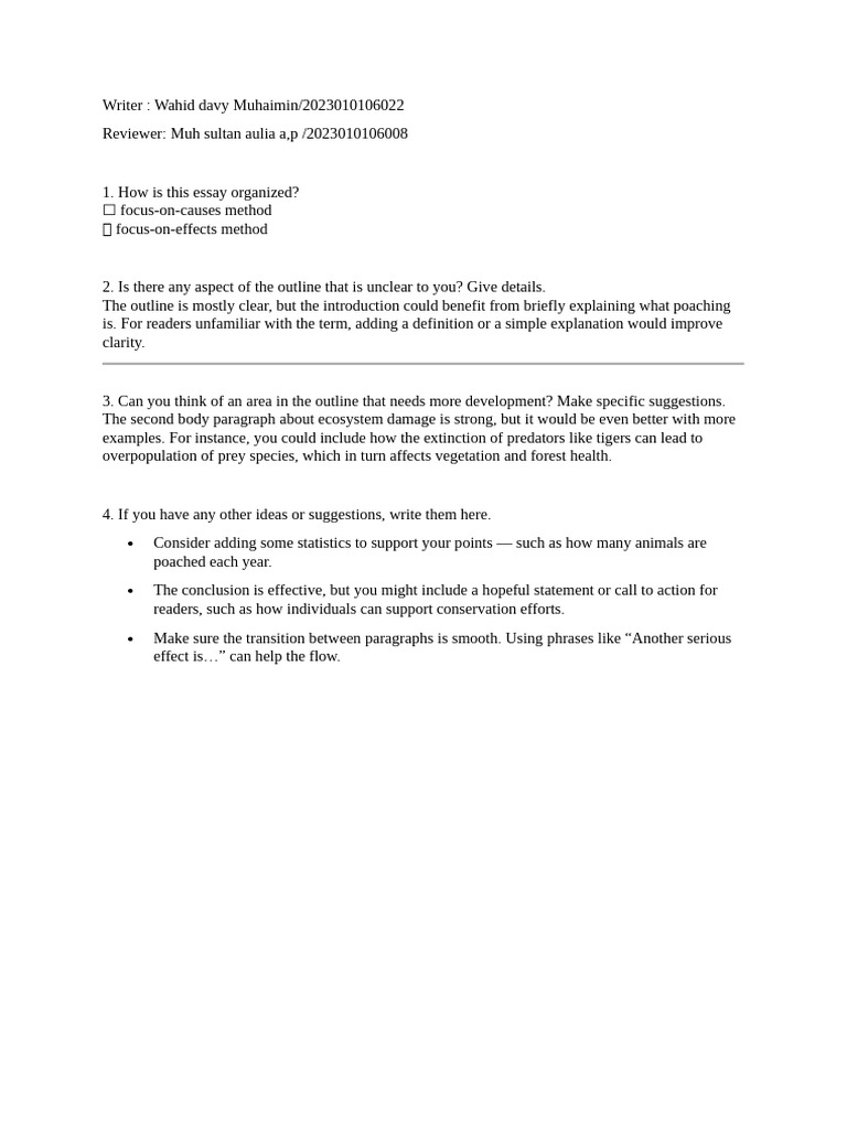 Review Essay Cause Effect | PDF