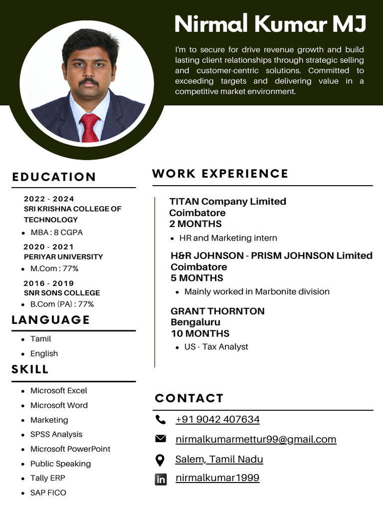MBA Graduate with Marketing Skills | PDF