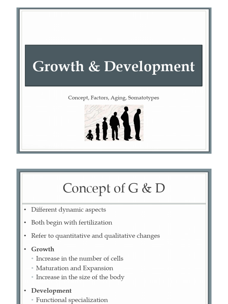 Growth and Development: Key Concepts | PDF | Senescence | Gene