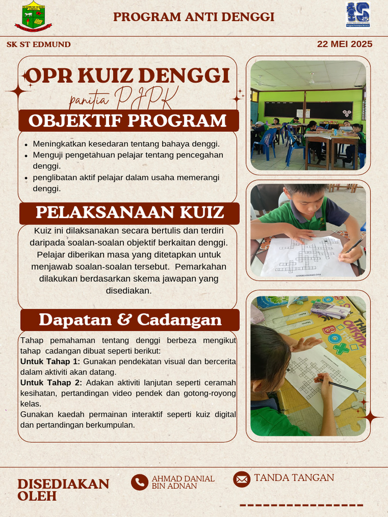 Kuiz Interaktif Kesedaran Denggi | PDF