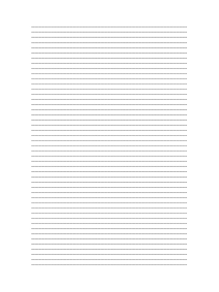 Hojas Linea Punteada | PDF