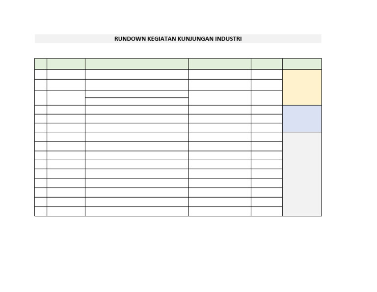 RUNDOWN | PDF