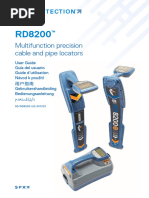 RD8200 Operation Manual | PDF | Transmitter | Bluetooth