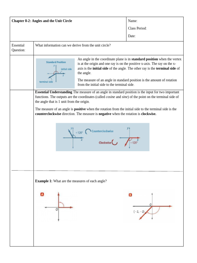 Lesson 8-2 | PDF | Angle | Elementary Geometry