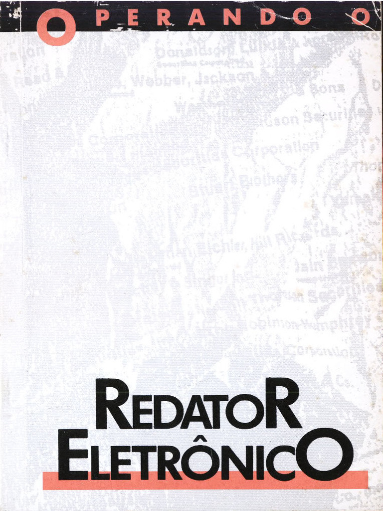 Operando o Redator Eletronico | PDF
