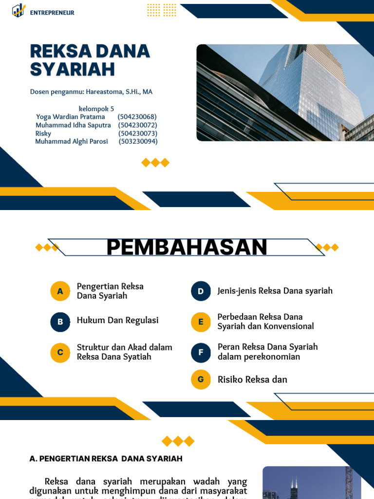 Reksa Dana Syariah: Panduan Investasi | PDF