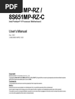 Download Motherboard Manual 8s651mp-Rz e by Umum Arkan SN87499571 doc pdf