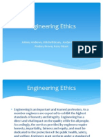 Engineering Ethics: Johnny Andrews, Mitchell Bryan, Jordan Beasley, Rodney Brown, Kerry Bisset