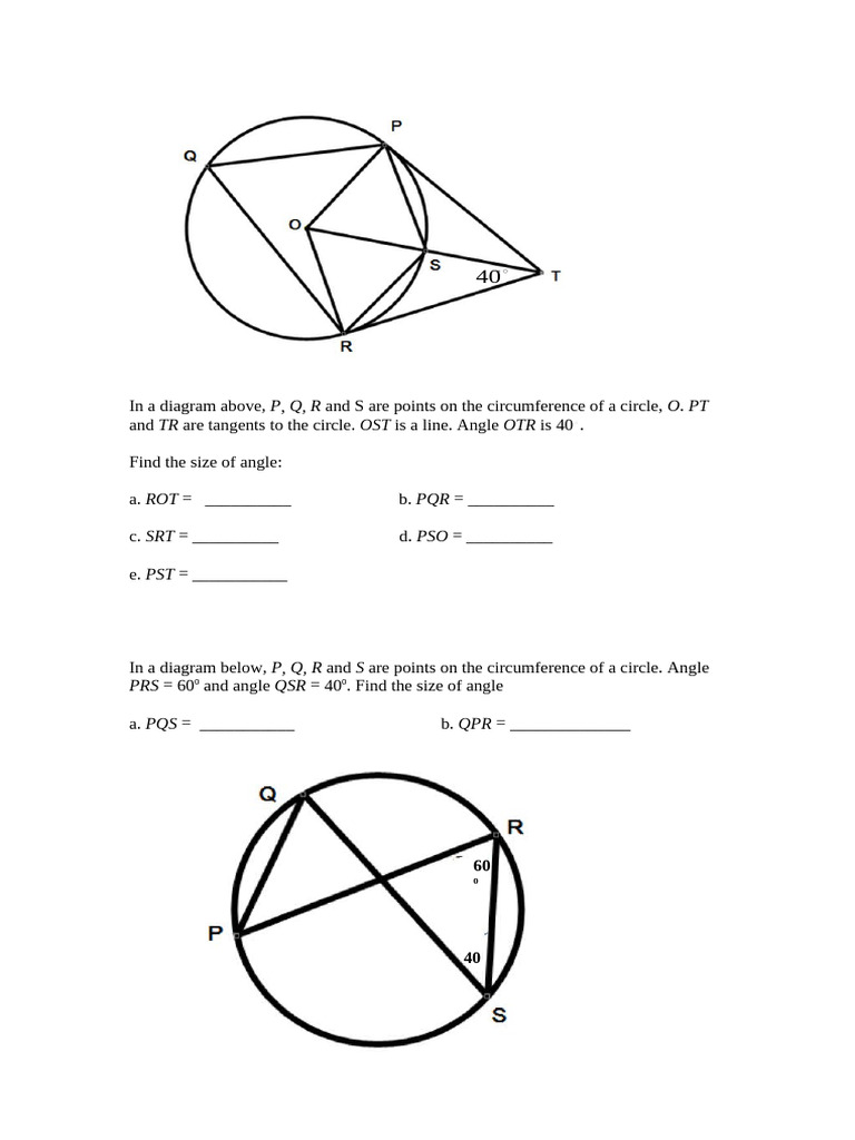 P, Q, R o PT TR Ost Otr | PDF