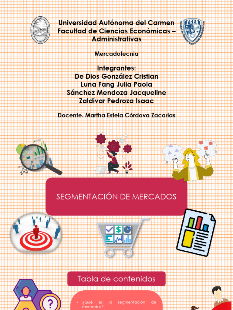 Segmentación de Mercados en Marketing | PDF | Segmentación de mercado ...