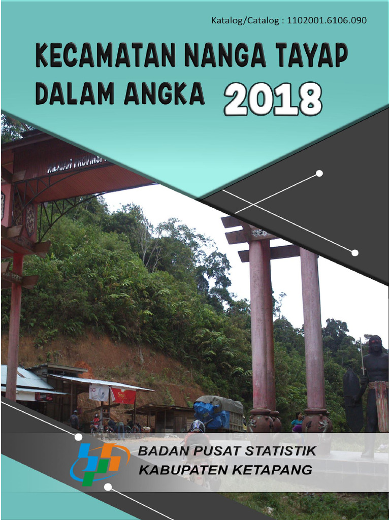 Statistik Kecamatan Nanga Tayap 2018 | PDF