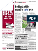 TheSun 2008-12-09 Page04 Residents Will Be Moved To Safer Areas