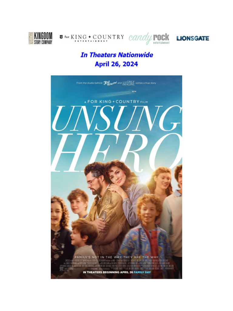 UnsungHero Press KeyInfo | PDF