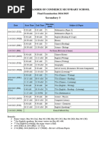 N-Level Exam Timetable 2025 | PDF | Vocational Education | Educational ...