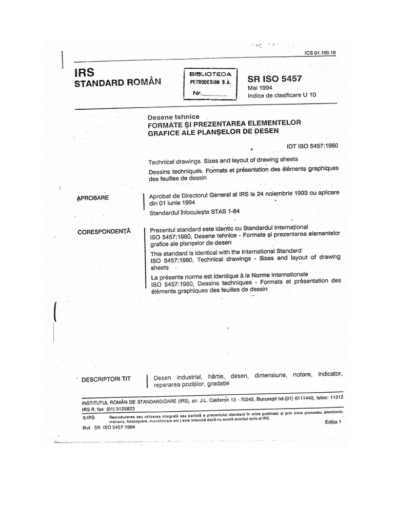 5457 1994 SR Iso | PDF