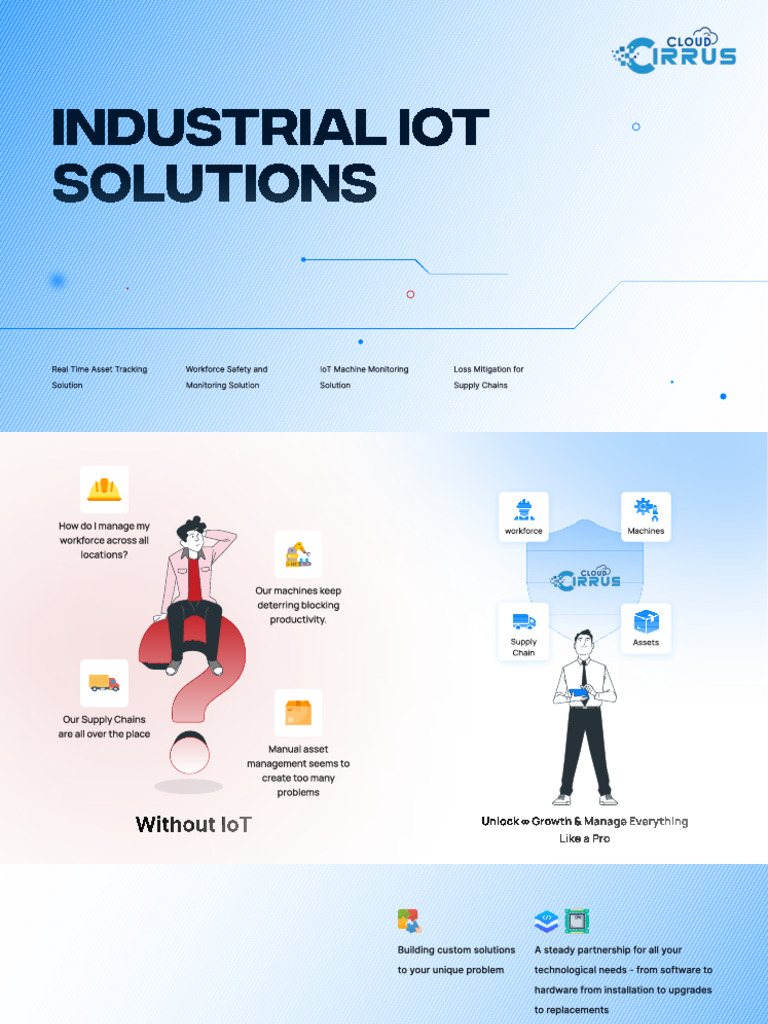 IoT Solutions for Industrial Efficiency | PDF | Internet Of Things | Cargo