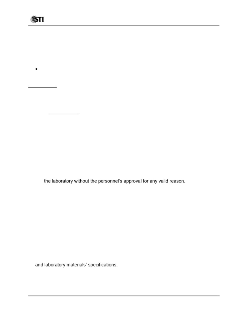 Computer Lab Rules and Safety Guide | PDF | Laboratories | Safety