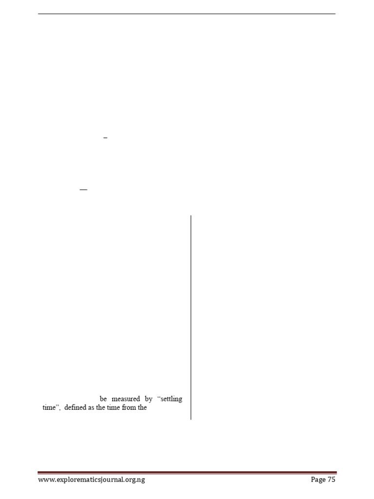 Improve Settling Time in Positioning Systems | PDF | Control Theory ...
