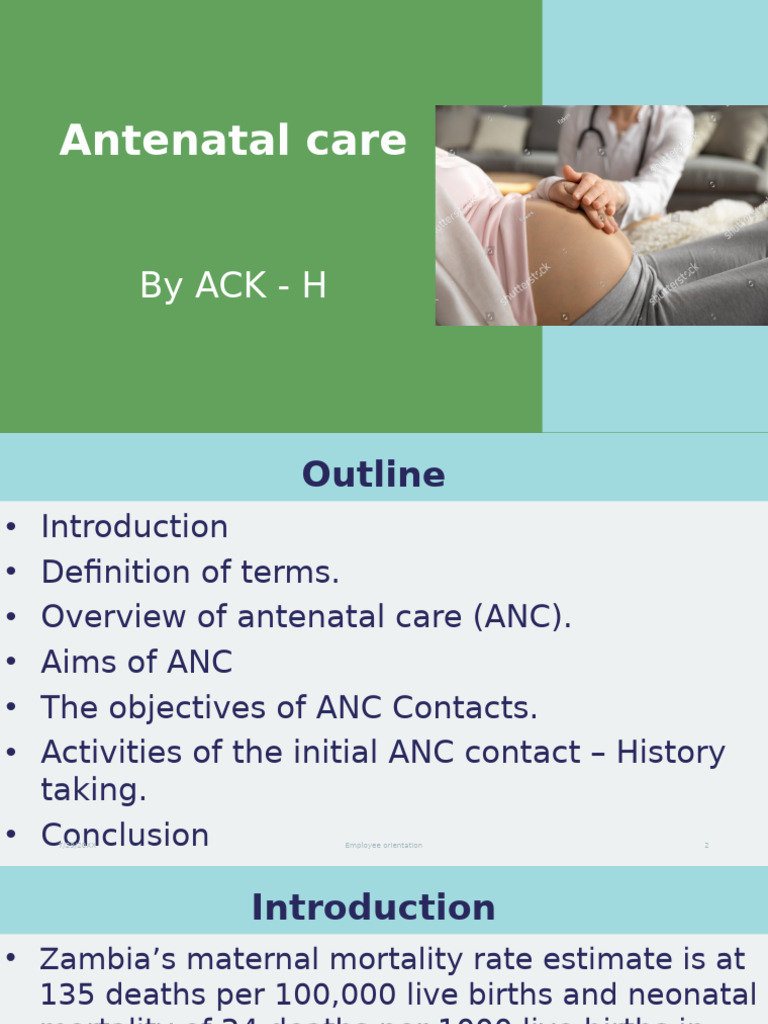 Comprehensive Guide to Antenatal Care | PDF | Childbirth | Pregnancy