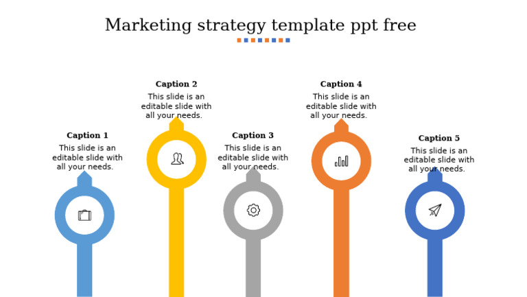 Free Marketing Strategy Template PPT | PDF