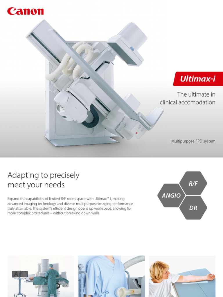 Ultimax-i: Advanced Imaging Solution | PDF | Radiography | Imaging