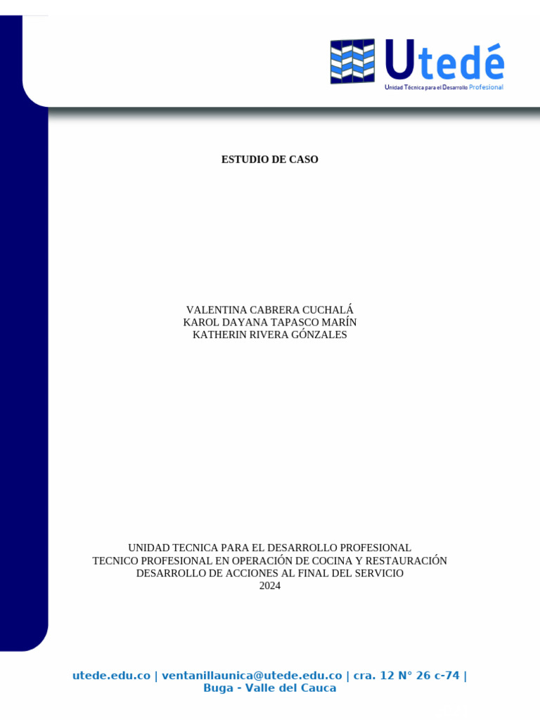 Estudio de Caso | PDF
