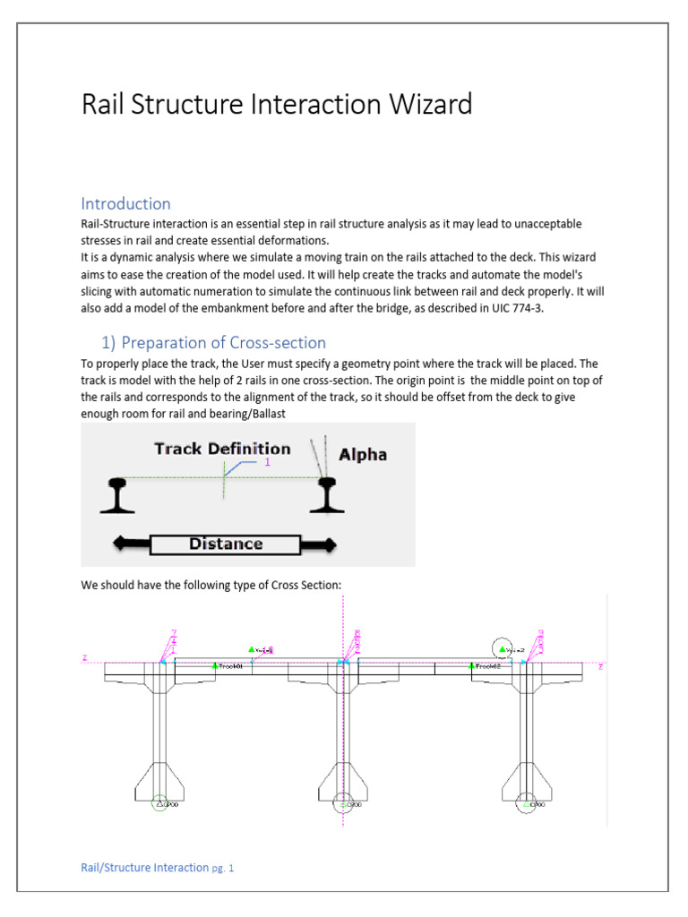 Rail Structure Interaction Documentation Pdf Beam Structure