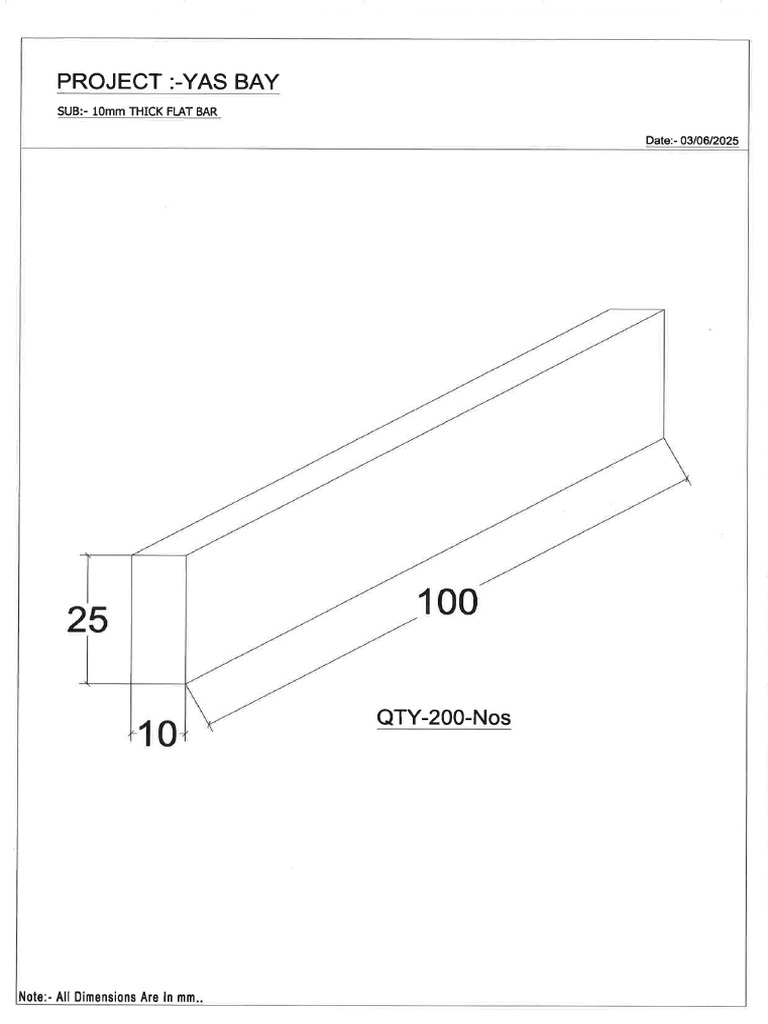 Flat Bar - Ybb Railing. | PDF