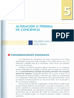 5 Alteracion o Perdida de La Conciencia