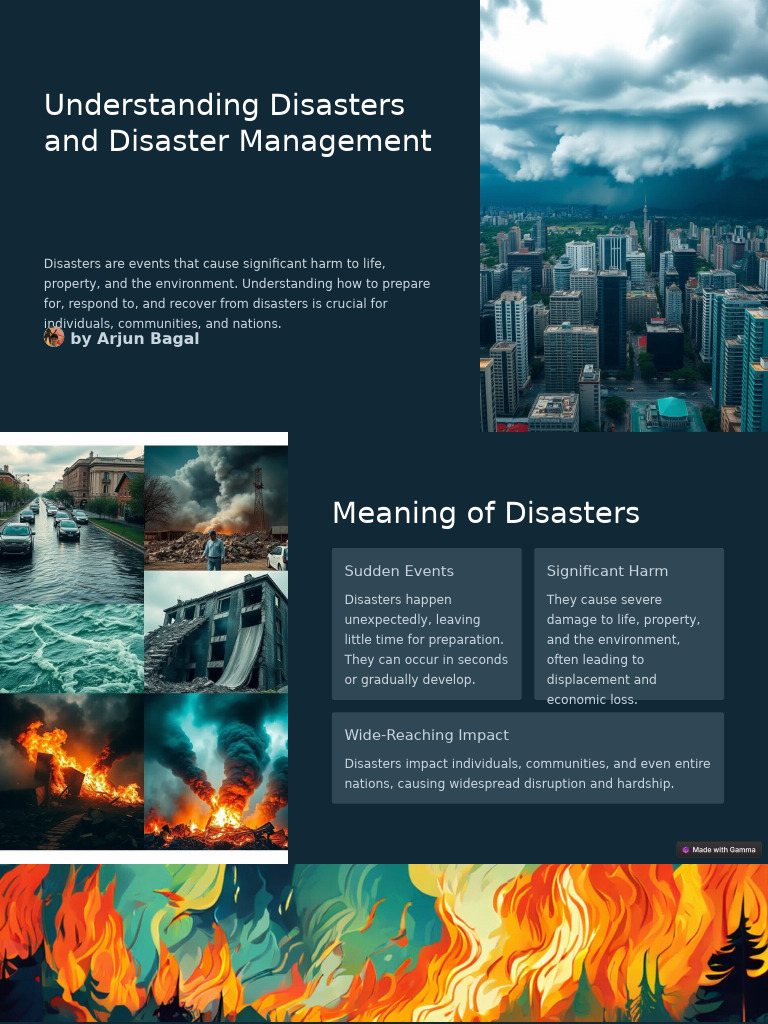 Overview of Disaster Management Types | PDF | Emergency Management ...