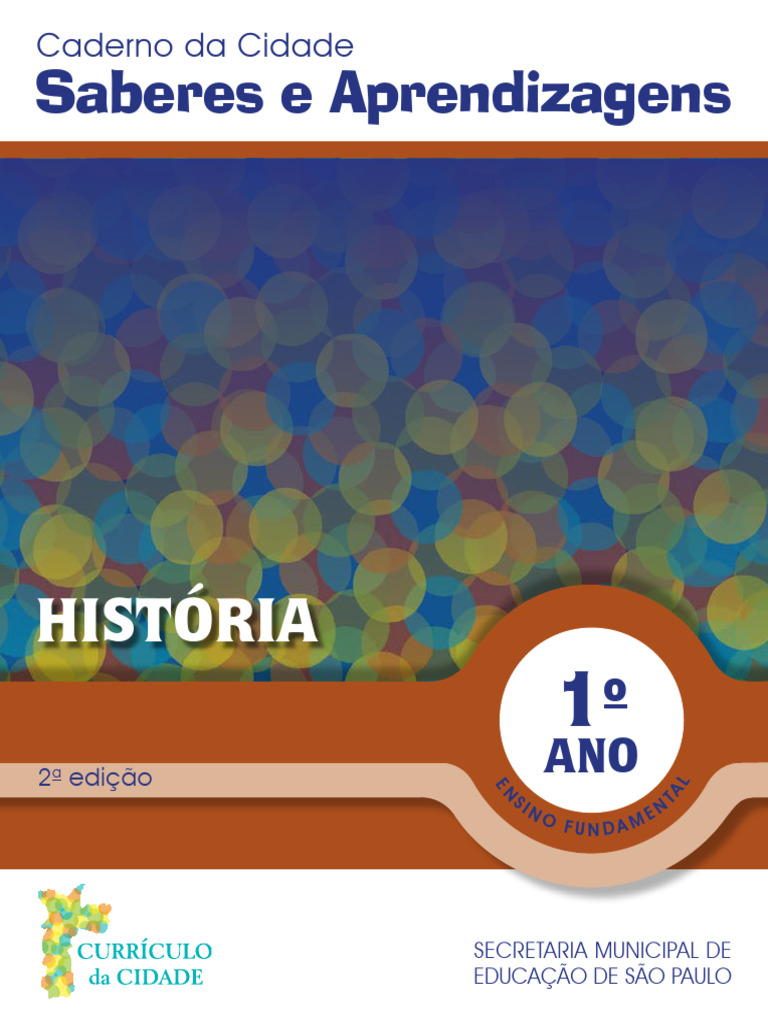 Caderno Da Cidade História 1º Ano Pdf Brinquedos Aprendizado