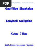 Gaaffilee Shaakalaa Herrega Kutaa 8ffaa | PDF