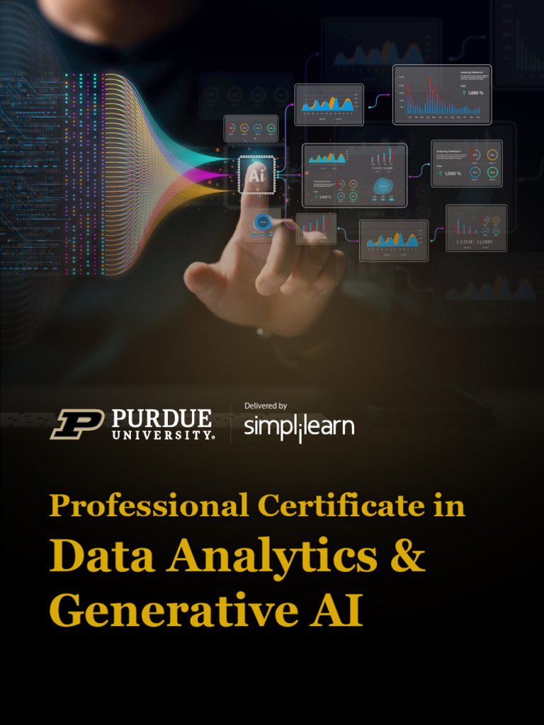 Purdue Professional Certificate in Data Analytics | PDF | Artificial ...