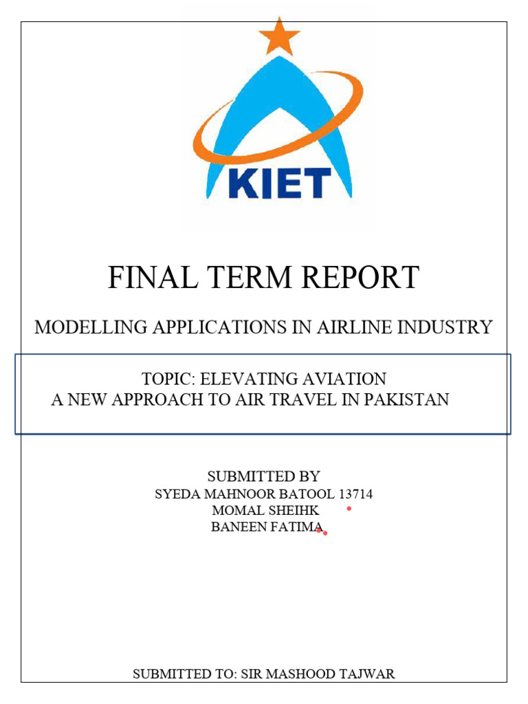 Innovative Airline Strategies in Pakistan | PDF | Low Cost Carrier ...