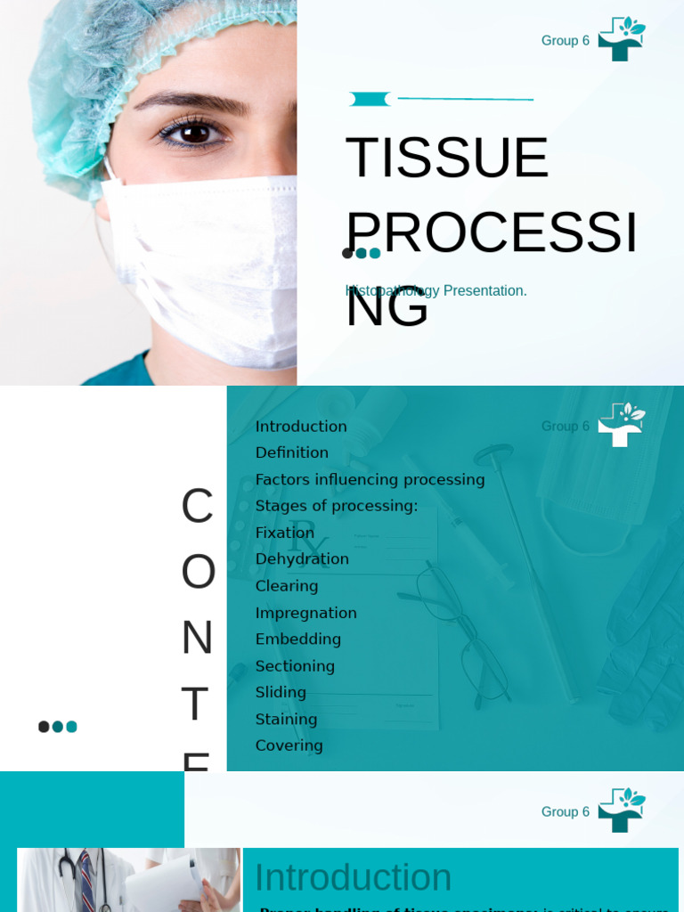 Overview of Tissue Processing Steps | PDF | Fixation (Histology) | Staining