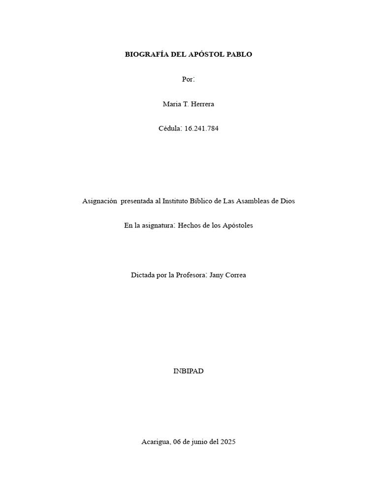 Apostol Pablo Pdf Pablo El Apóstol Bernabé